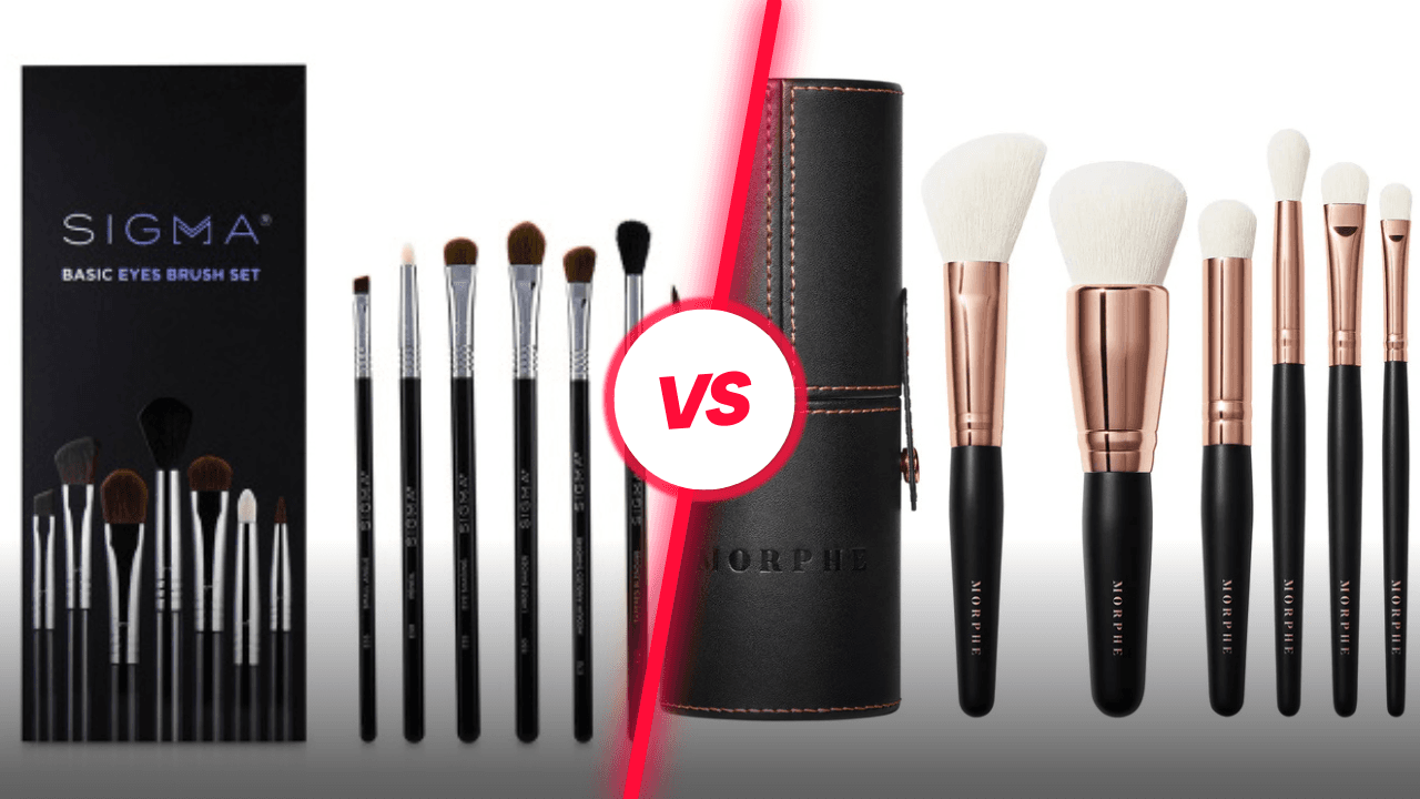 The Battle of the Brushes: Sigma Beauty vs. Morphe